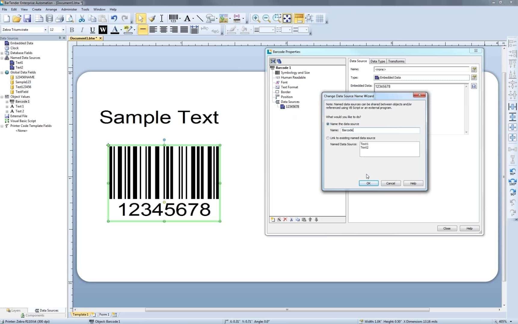 label printing software Demo